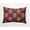Ligonberry Red, variant on Simply Daisy 16" x 16" Pineapple Stripes Nautical Decorative Indoor Pillow