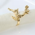 thumbnail image 6 of HUUXIW 12pcs Animal Napkin Rings Christmas Holidays Wedding Parties Dinners Decorative Napkin Buckle, 6 of 6