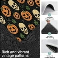 thumbnail image 3 of Skull Pumpkin Halloween Pattern Kitchen Rugs Sets Of 3,Kitchen Runner Rugs Non Skid Washable,Decorative Kitchen Floor Mats for Kitchen,Sink,Laundry,17"x30"+ 17"x47" + 17"x59", 3 of 6