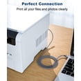 thumbnail image 4 of Cable de impresora AkoADA USB 2.0 tipo A macho a B macho, 6 m, 4 of 7