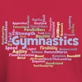 thumbnail image 3 of CafePress - Gymnastics Word Cloud T Shirt - Men's Classic Graphic Cotton T-Shirt, 3 of 4
