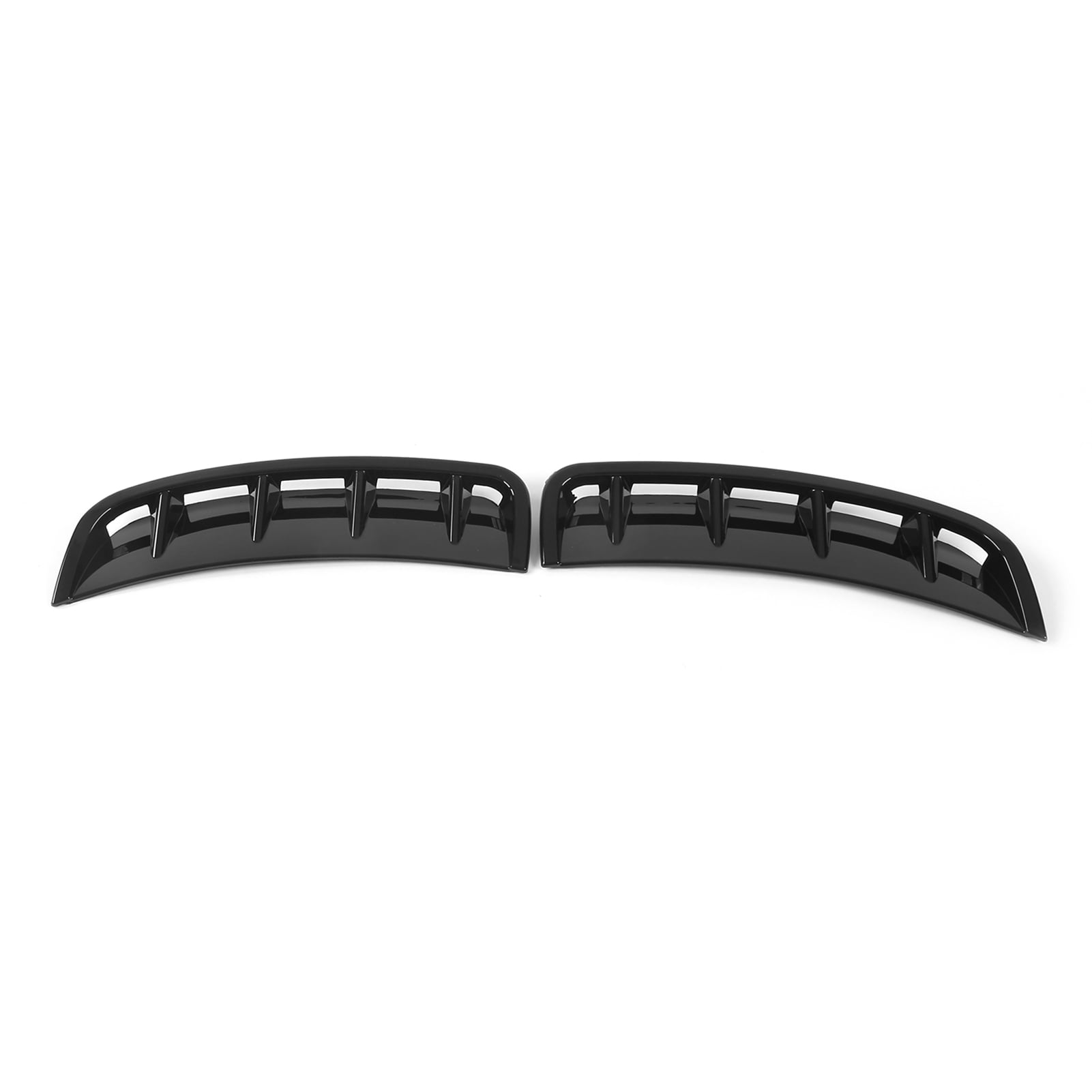 Front Bumper Side Splitter, Easy Installation Impact Resistant Front Bumper Side Trim Rugged For