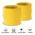 thumbnail image 3 of Suddora Headband & Wristbands Set (Includes 1 Head Band and 2 Wrist Sweatbands) (Neon Yellow), 3 of 6