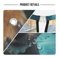 thumbnail image 5 of JSTEL Dog Puppy Underwater Waterproof Barber Cape for Men Women Beard Shaving Bib Apron Professional Hair Cutting Cloth, 65 x 55 inch, 5 of 6