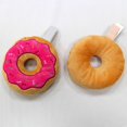 thumbnail image 3 of Dog Squeaky Toy Donut Soft Dog Chew Toy Puppy Teething Toy Pet Interactive Toy, 3 of 10