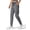 Grey, variant on Womens Athletic Pants Yoga Joggers for Women Workout Track Travel Lounge Pants with Pockets