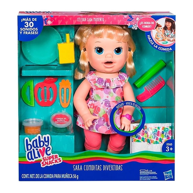 Muñeca Baby Alive Sara comiditas divertidas