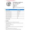 thumbnail image 2 of Front Brake Rotor - Compatible with 2019 - 2021 Toyota Avalon 2020, 2 of 2