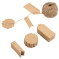 thumbnail image 4 of Coofit 262ft Raffia Ribbon Decorative Paper Ribbon with 150 Gift Tag & 98ft Hemp Rope, 4 of 10