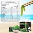 thumbnail image 3 of Longevity Dehydrated Sea Grapes, 4.23 oz of 6 packs, Umibudo Green Caviar, Lato Seaweed, Precious Gift From The Sea | Enhance Health, Boosting Immune System., 3 of 5