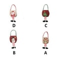 thumbnail image 4 of Baohd Christmas Bags Gift Wrapping Packaging Storage Elk Container Handbag Goodie Bag Exquisite Embroidery for Jewelry Candy Birthday Santa Claus, 4 of 8