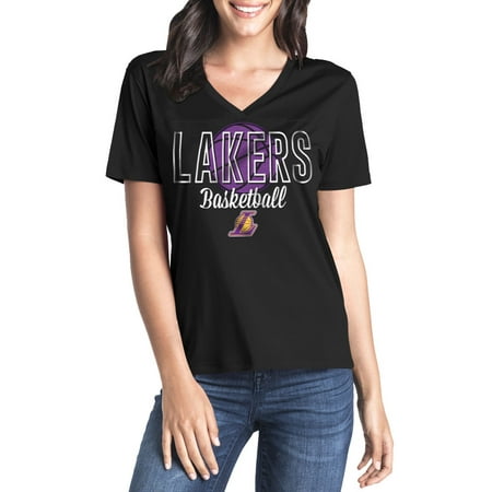Women's NBA Los Angeles Lakers Lonzo Ball Short Sleeve Player (Top 100 Best Nba Players Of All Time)