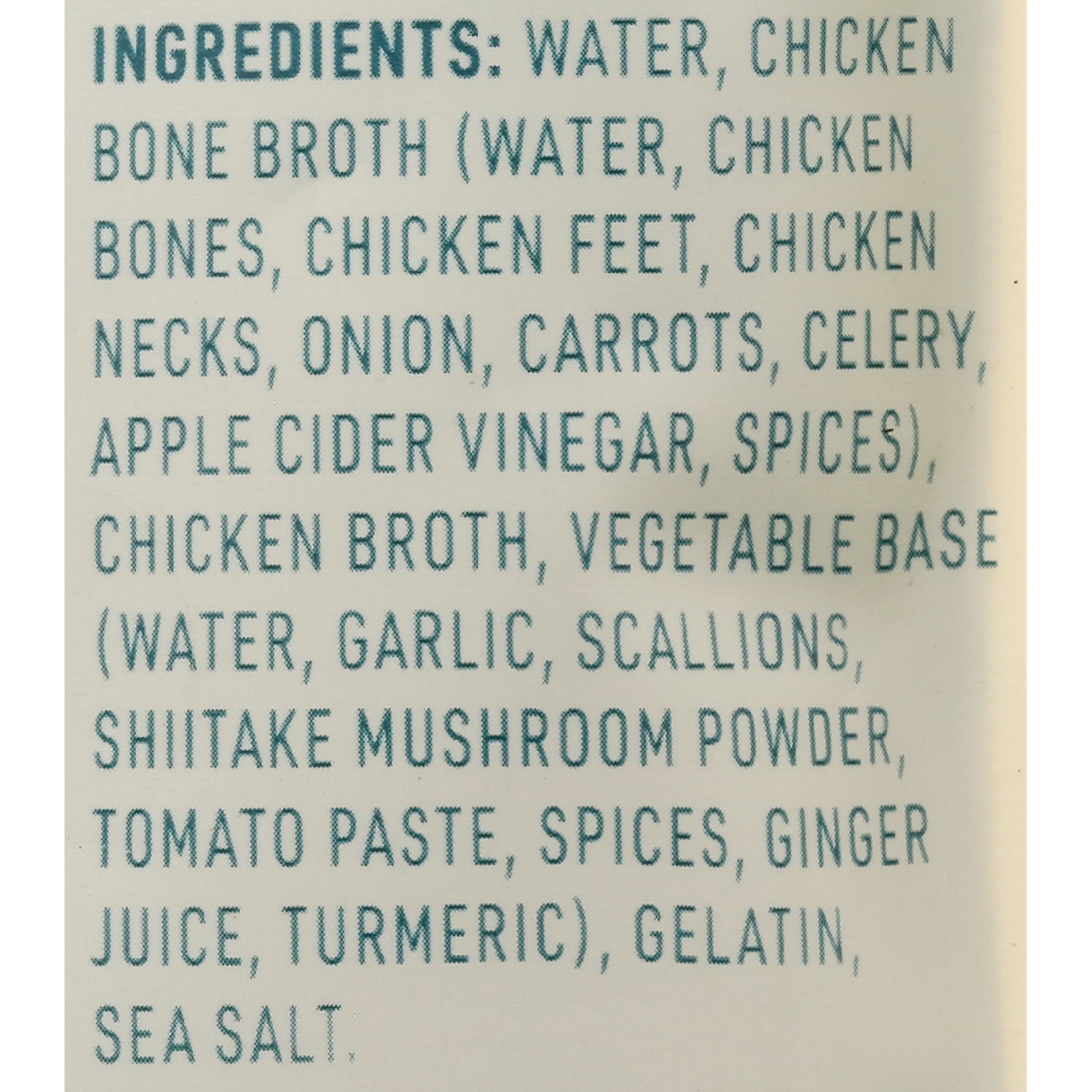 Bare Bones New Liquid Chicken Bone Broth, Protein & Collagen Rich, Gluten-Free, 16 oz