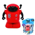 thumbnail image 2 of MUKIKIM Tracerbot - Red – Mini Inductive Robot That Follows The Black Line You Draw. Fun, Educational, & Interactive Stem Toy with Limitless Ways to Play! Promotes Logic & Creativity Training, 2 of 6