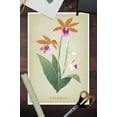 thumbnail image 2 of Phaius, Orchid, Vintage Flora (12x18 Wall Art Poster, Room Decor), 2 of 3