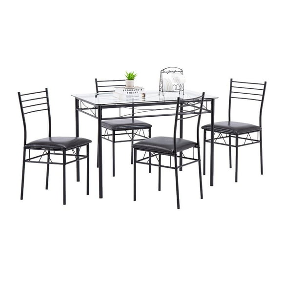 4 Seat Glass Dining Table Sets 4 Seat Glass Dining Table Sets, Small Round Glass Dining Table Set For 4