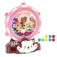 thumbnail image 3 of Runquan Machine à Haricots pour Enfants Machine de Flipper Électronique pour Cadeau Fête Préscolaire Rose Score, 3 of 8