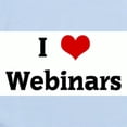 thumbnail image 2 of CafePress - I Love Webinars Infant Bodysuit - Baby Light Bodysuit, Size Newborn - 24 Months, 2 of 4