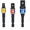 thumbnail image 2 of Dados para destornilladores de grado de impacto, juego de extensión de adaptador de taladro que garantiza un uso profesional o para principiantes, bola de retención de ajuste seguro para, 2 of 5