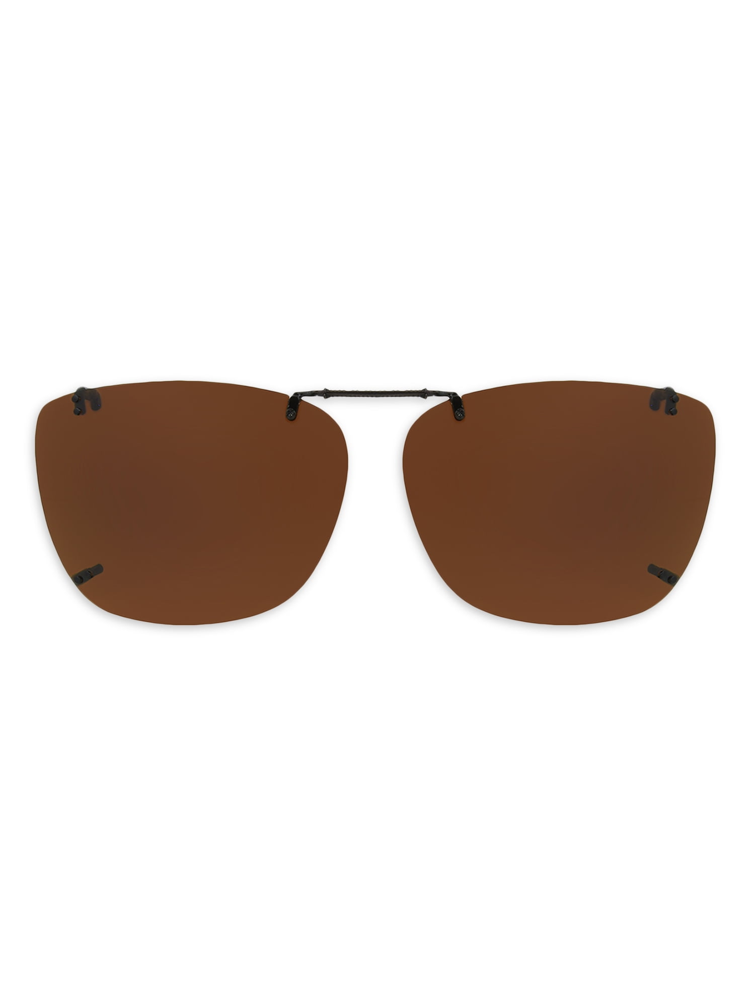 Solar Shield Dioptics Rectangle Black Sunglass