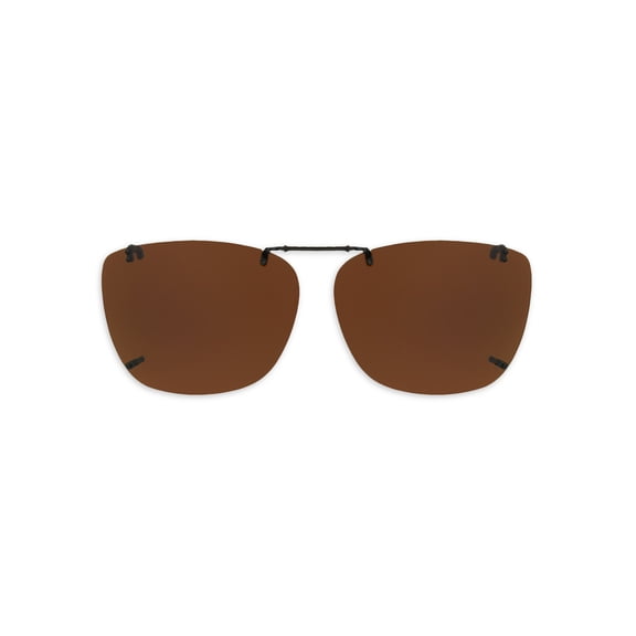 Solar Shield Dioptics Unisex Rectangle Fashion Sunglasses Black