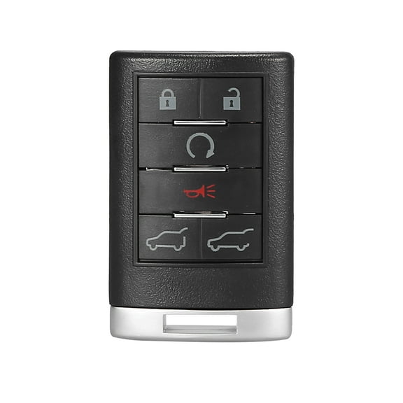 Keyless Entry Remote Car Key Fob 6 Key Button OUC6000066 850K-6000066 315MHz for Cadillac Escalade ESV 2007-2014