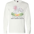thumbnail image 3 of Inktastic I'll Never Forget That My Great Grandma Loves Me Elephants Long Sleeve T-Shirt, 3 of 5