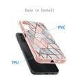 thumbnail image 6 of Tekcoo Shockproof Soft TPU Bumper Rugged Protective Case Samsung Galaxy A14 5G (6.6") Rose Marble, 6 of 8