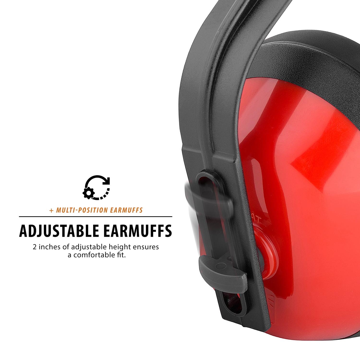 TR Industrial Safety Ear Muff, ANSI S3.19 Approved, 10-Pack