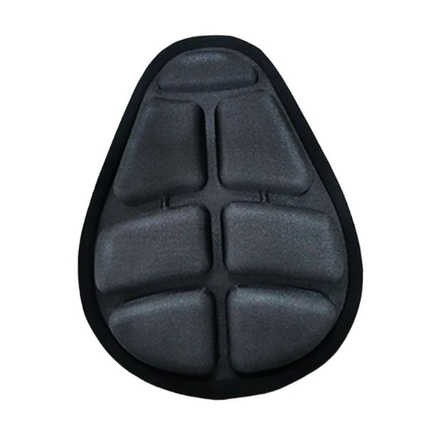 Funda para sillín de bicicleta, funda para cojín de sillín de bicicleta, cómoda funda para asiento de bicicleta con absorción de impactos para L