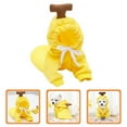 thumbnail image 3 of BESTYASH Dog Costume Banana Hoodie Yellow Polyester 1Set, 3 of 5