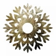 thumbnail image 3 of Hogan, Melody 20x20 Black Modern Framed Museum Art Print Titled - Glimmer Snowflakes 3, 3 of 5