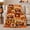 Puppy Wagons, variant on Autumn Harvest Patchwork Design, Cozy Friendship Quote Scene, Warm Flannel Blanket for Living Room and Reading Nook, Art Lovers Thanksgiving Gift, Artistic Home Decor