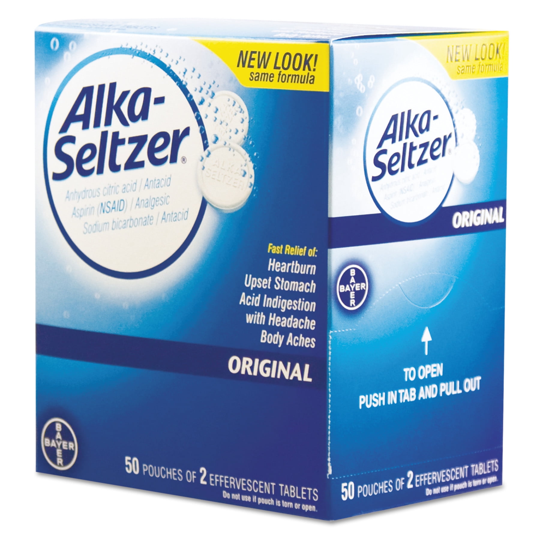 Alka-Seltzer Plus Cold Medicine, 48 Count