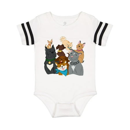 

Inktastic Happy Dog Family Gift Baby Boy or Baby Girl Bodysuit