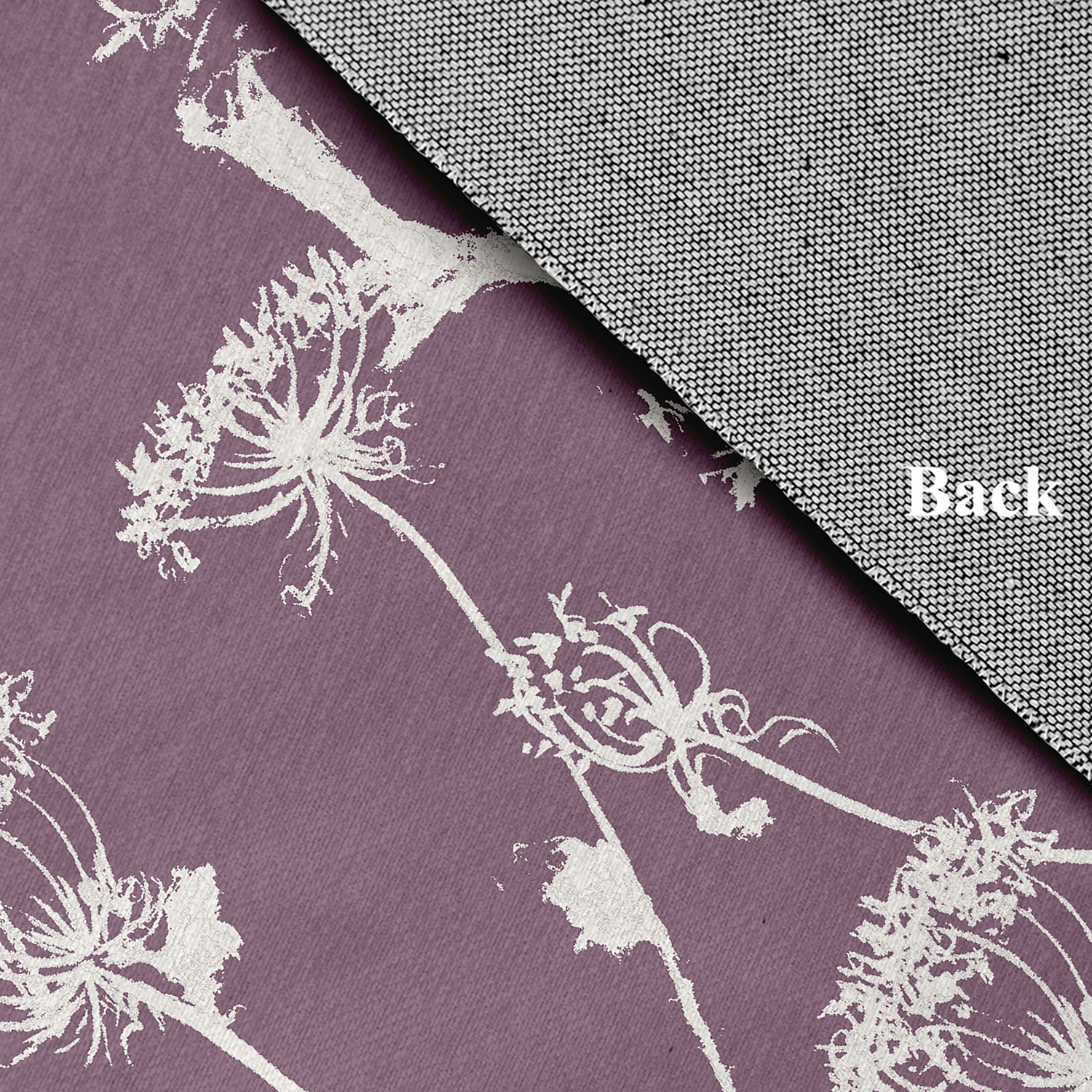 18" x 30" Simply Daisy Windy Blossom Modern & Contemporary Chenille Area Rug, Purple