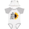 thumbnail image 3 of Inktastic Summer in a World Full of Roses Be a Sunflower Boys or Girls Baby Bodysuit, 3 of 5