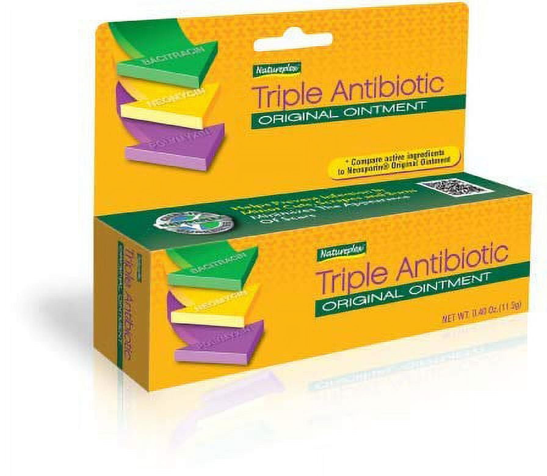 Natureplex Triple Antibiotic Original Ointment 0.33 Ounce Tube 6 Pack