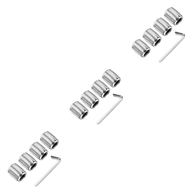 Thinsony 4 Pieces Car Tire Stem Valve Cap Universal Professional Rubber Sealing Ring Waterproof Protection Automobile Tyre Caps Silver 3Set