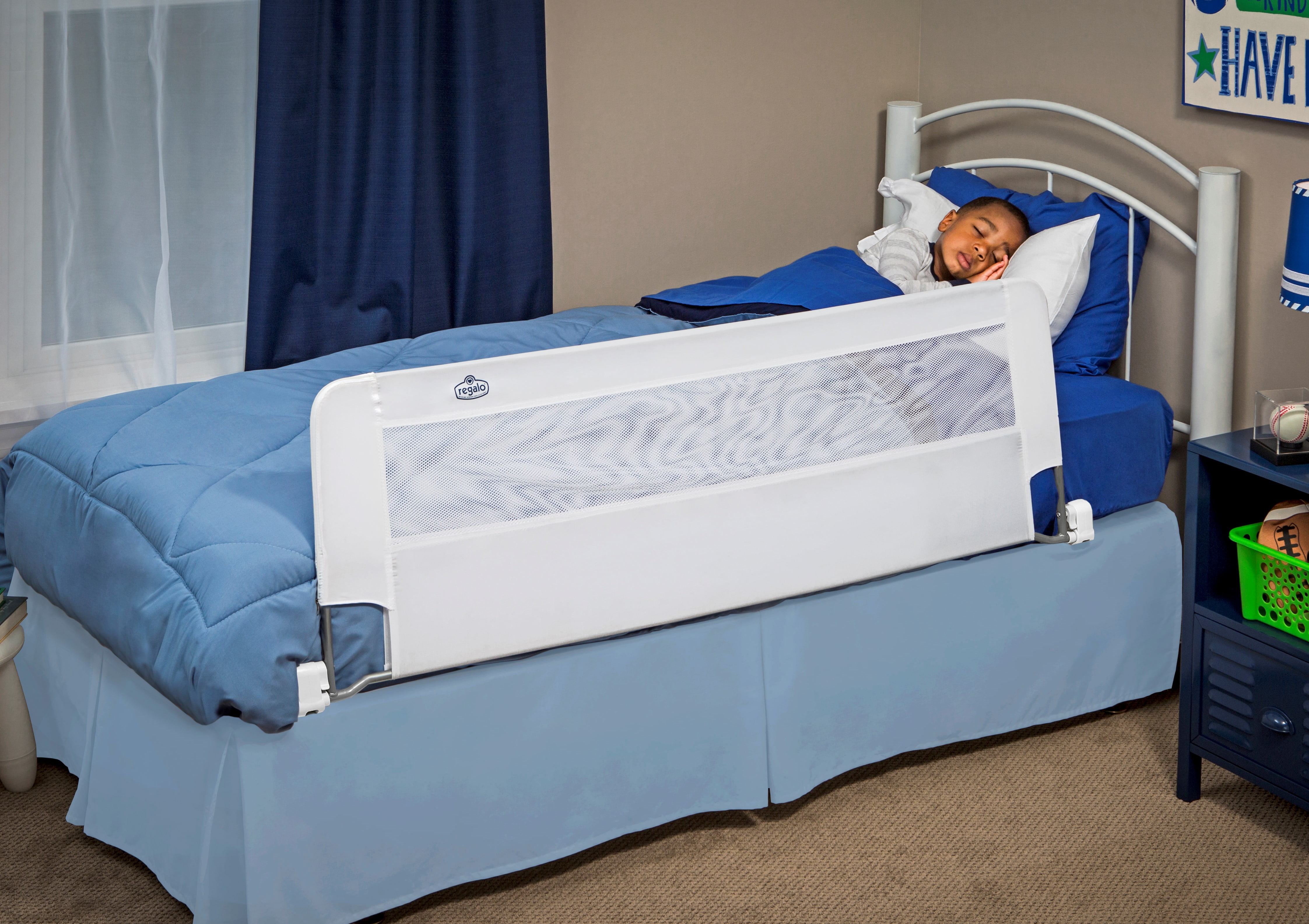 regalo bed rail queen mattress