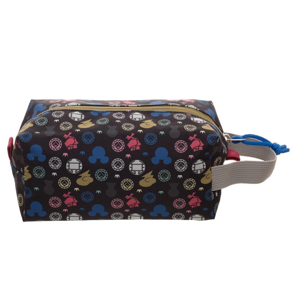 Kingdom Hearts Countertop Dopp Kit Travel Cosmetic Toiletry Bag