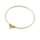 thumbnail image 3 of Pendiente de Lote de 20 Piezas Sunnimix Joyería de Alambre de Oreja de Aro Redondo DIY Oro Aros de abalorios Redondos de latón, 3 of 6