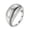 Silver, variant on Stainless Steel Rings Woman Birthstone Dome Statement Rings Gold Plated Stackable Thick Band Knuckle Rings for Women Finger Minimalist Jewelry Size 5 12 Silver Rings Non Tarnish Pack