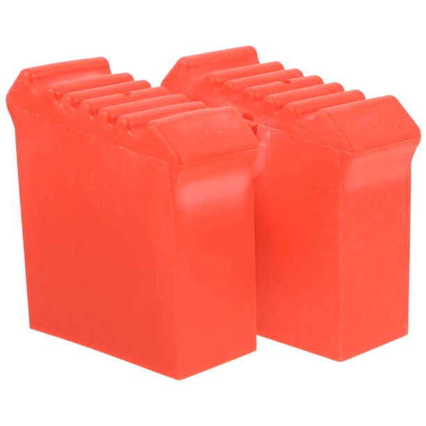 WORGEOUS Cubiertas para pies de escalera, cubiertas de goma de repuesto para pies, almohadillas para pies de escalera de extensión, 2 uds.
