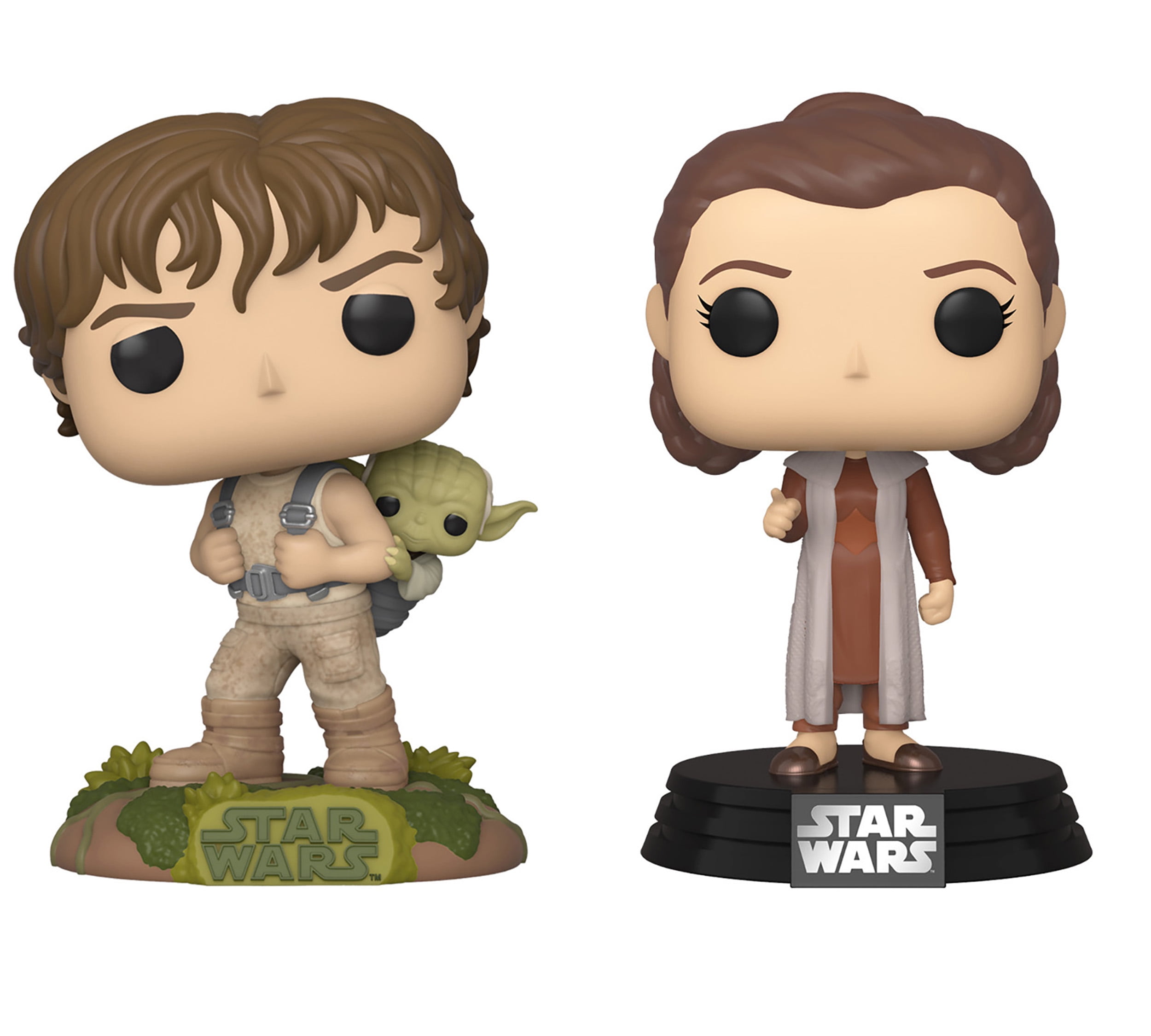 luke and yoda funko