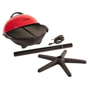Cuisinart Indoor/Outdoor Electric Grill, 2-in-1 Portable BBQ with Nonstick Cooking Surface, Electric Grill Outdoor with Adjustable Heat