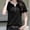 Black, variant on Womens T Shirts Casual Relaxed Solid Color V Neck Pullover Short Sleeve Tee Tops for Women