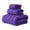 Purple, variant on Towel Set Towel Set 3PC Super Soft Quick Dry Bath Towel Hand Towel Face Towel Super Absorbent Microfiber Towels for Bathroom Bath Towel Set