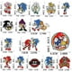 thumbnail image 3 of Parche de juego de erizo de Anime de 20 estilos, apliques de planchado DIY, parches para ropa, chaqueta, pantalones vaqueros, pegatina de tela de dibujos animados de anime Rock, 3 of 4