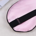 thumbnail image 4 of GOOHOCHY Antifaz de seda para dormir con bordado, gran antifaz para dormir, antifaz nocturno para hombres, mujeres y niños (rosa), 4 of 8